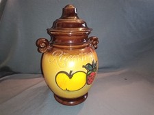 Großer Rumtopf Scheurich Steinzeug Keramik mit Deckel Made West Germany 826-36