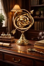 Messing Armillar Kugel Globus