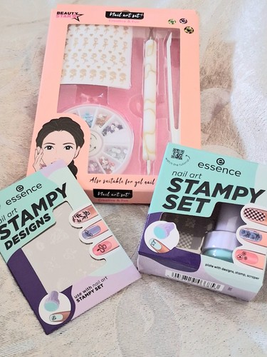 Nail art stampy set - art,