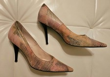 mehrfarbige italienische Lederpumps Gr.38