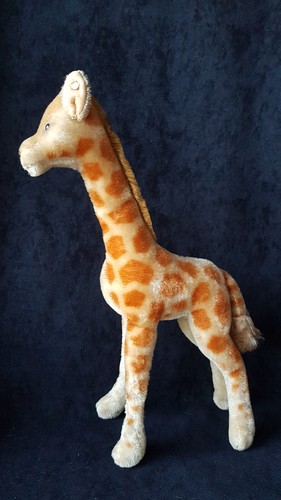Steiff mohair giraffe 35 - mohair,