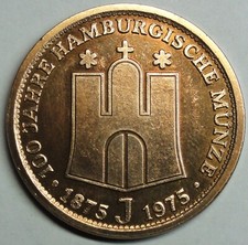 Hamburg-Medaille 1975 - 100