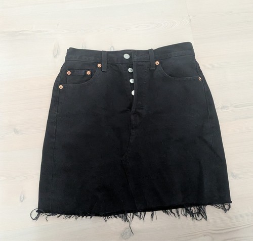 Levi jeans mini rock schwarz - levi's,