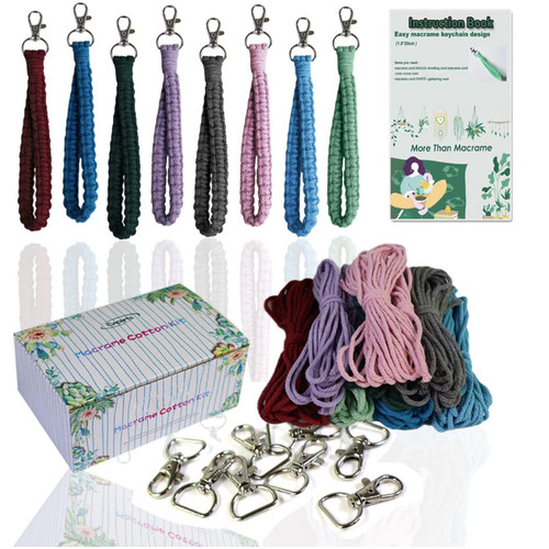 Makramee set diy anfänger 3mm - set,