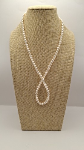Echte perlenkette 585 - 58,
