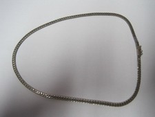 41 cm lange Kette     925 er  Silber,   gestempelt   besonderes Muster