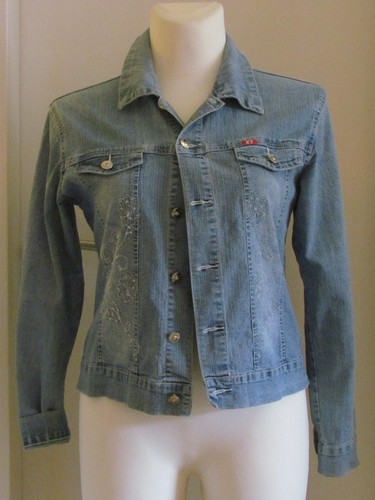 Jeansjacke katia blue mit - blue,