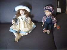 Künstlerpuppe  Jasmin  und 1 KIM - Puppe