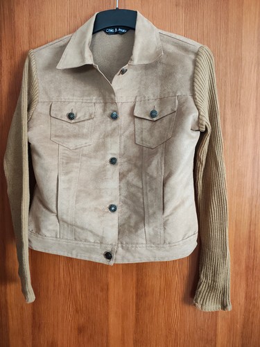 Damen jacke kunst wildleder - jacke, kunst.