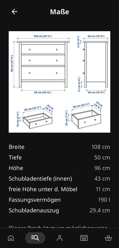 Kommode hemnes ikea gebraucht - kommode,