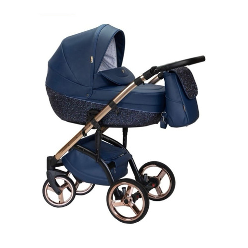 Blauer kombikinderwagen - blauer, &
