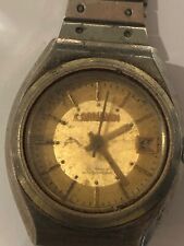  CORNAVIN WATCH VINTAGE CALENDAR CAL.13011  WORKING / G4291