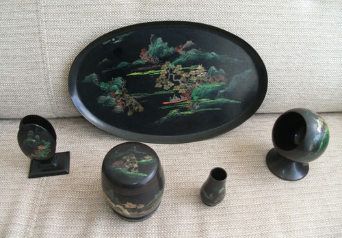 Japanisches handbemaltes - japanisches,