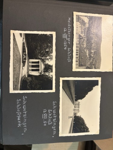 Privates fotoalbum 1954 mit - privates,