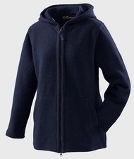 Mufflon Mia Damen Wolljacke Blau Marine Gr. S NEU