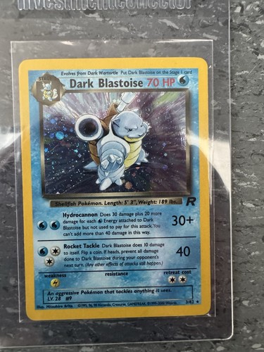 Pokémon dark blastoise tcg - pokémon,