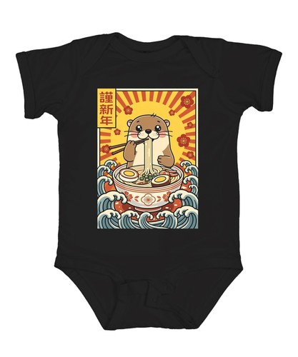 Otter ramen 謹新年 - otter,