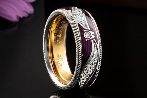 Wellendorff ring purpurkuss - wellendorff,