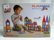 Playmags 3-D  Magnetic Tiles