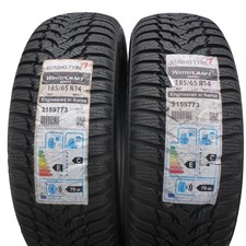 2 x KUMHO 185/65 R14 86T WinterCraft WP51 Winterreifen 2016