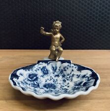 Porzellan Seifenschale Engel