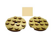 LEGO® 2x Round Plate 4x4