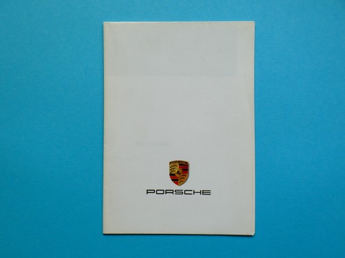 Prospekt poster porsche - /,