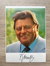 Franz Josef Strauß Autogramm