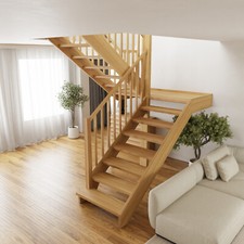 Selbsttragende Treppen zum