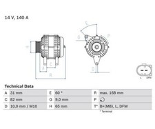 Generator bosch 0986044470 - bosch,