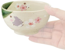 Totoro Japanische Keramik Schale Studio Ghibli Mino-ware Sakura Hergestellt i...