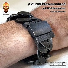 25 mm Panzerarmband - Herren