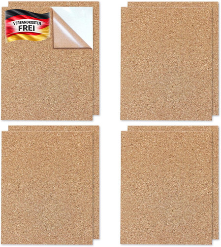 Selbstklebende korkplatten - selbstklebende,
