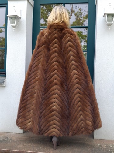 Pelz cape echt - cape,