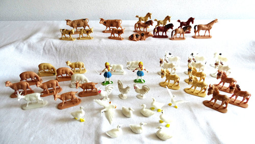 70er bauernhof tiere - bauernhof, 52