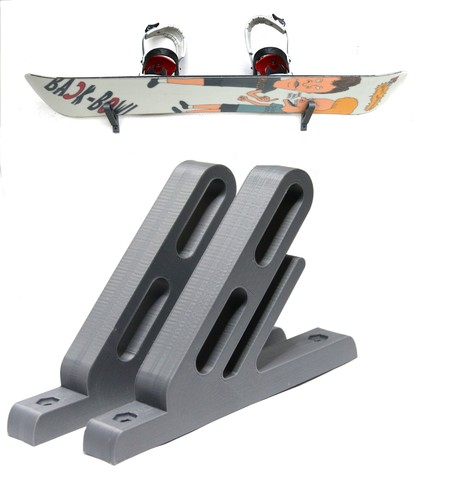 Set snowboard wandhalterung - 1,
