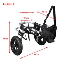 Hunderollstuhl Größe 2