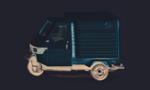 Siku 1583 piaggio ape - siku, 50