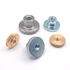 Rändelmuttern niedrig / hoch