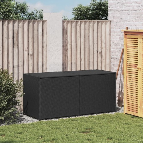 Poly rattan gartentruhe - poly,