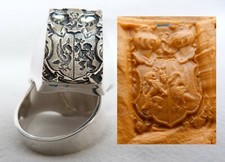 Siegelring,Wappenring 925