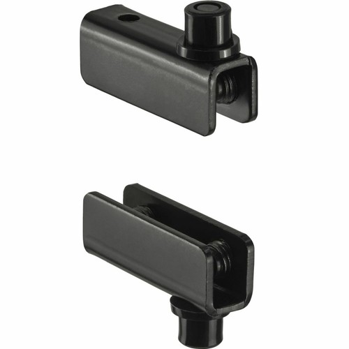 Glastürscharnier schwarz - , 1