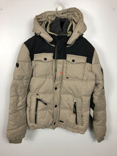 KHUJO Herren Winterjacke Modell: Gun Beige M