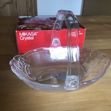 Weihnachtsteller Glas Mikasa