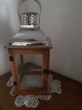 Große Deko Laterne Glas mit
