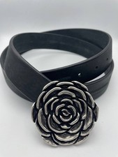 Gothic Gürtel schwarz Größe