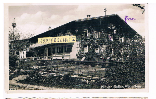 Alte ansichtskarte von 1936 - alte,