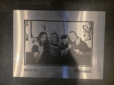 Böhse ONKELZ Metallbild HOCKENHEIMRING 2014 Nichts ist für DIE Ewigkeit ORIGINAL