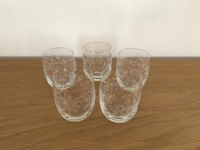 5  Theresienthal Weinprobierbecher * Radgravur* Wasserglas /Schnapsglas 7 cm