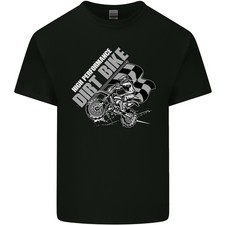 Motocross Dirt Bike MotoX Scrambling Herren Leichtes Baumwoll T-Shirt